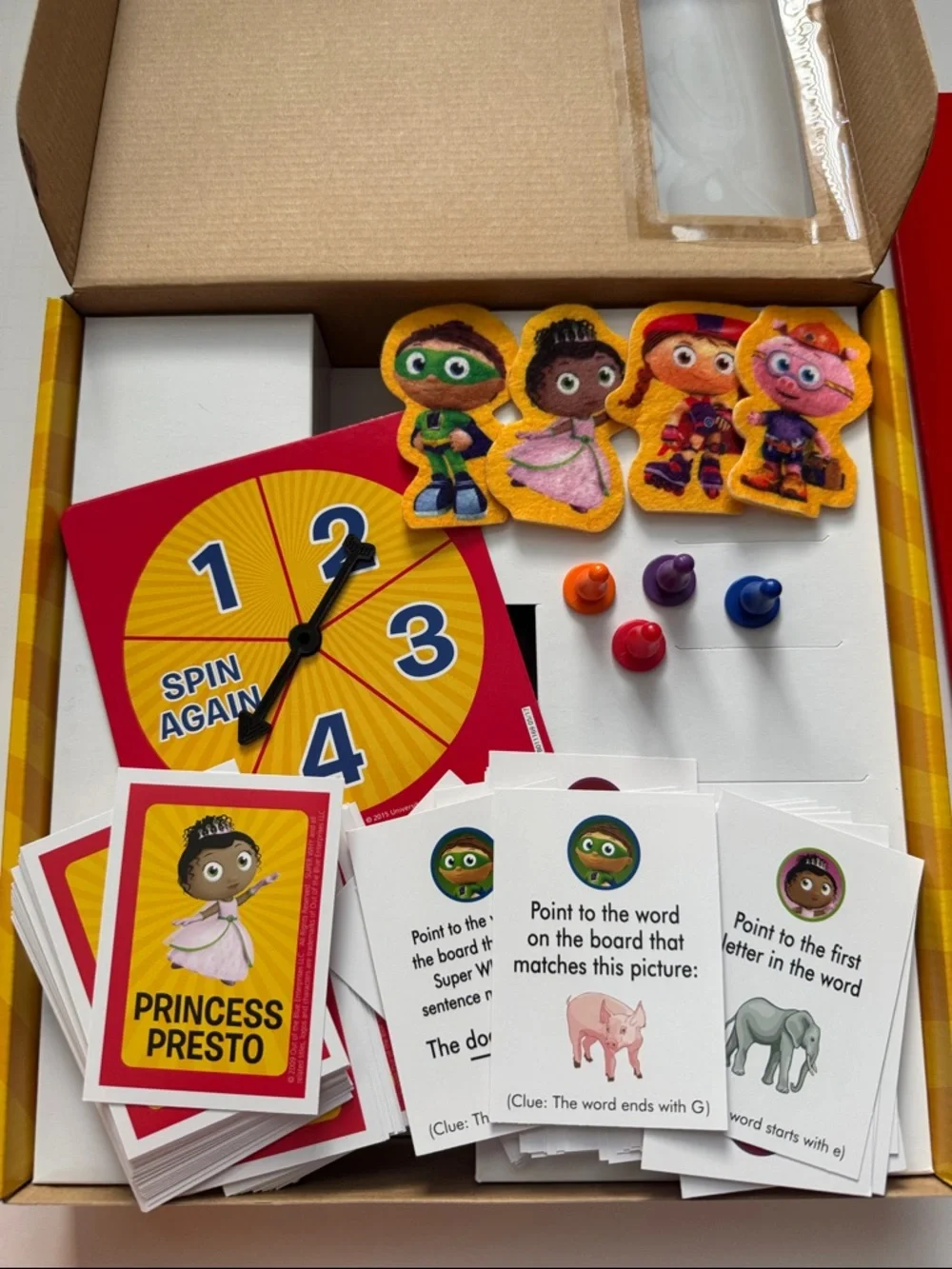 Briarpatch Super WHY ABC Letter Game